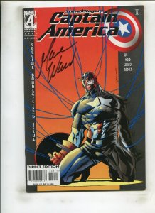 CAPTAIN AMERICA #448 (9.2) SIGNED BY MARK WAID!! 1996