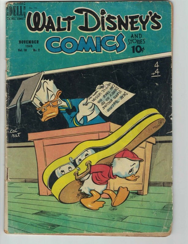 Walt Disney’s Comics and Stories #110 POOR; Dell | we combine shipping