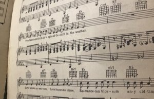 Winter Wonderland sheet music, Perry Como, 1934