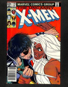 Uncanny X-Men #170 Newsstand Variant