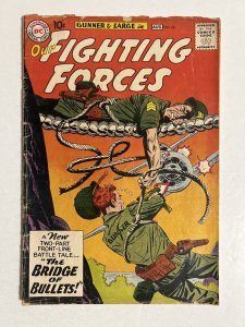 Our Fighting Forces #56 G 2.0 DC Comics 1960