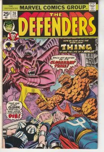 Defenders(vol. 1) # 20 The Thing vs The Undying Ones !