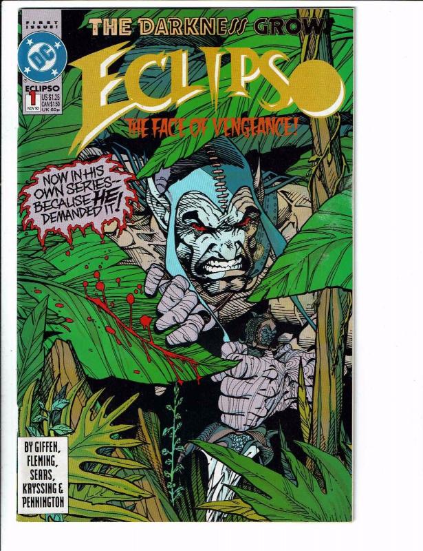 Lot Of 3 Eclipso DC Comic Books # 1 2 (Special) + # 1 Darkness Within J102