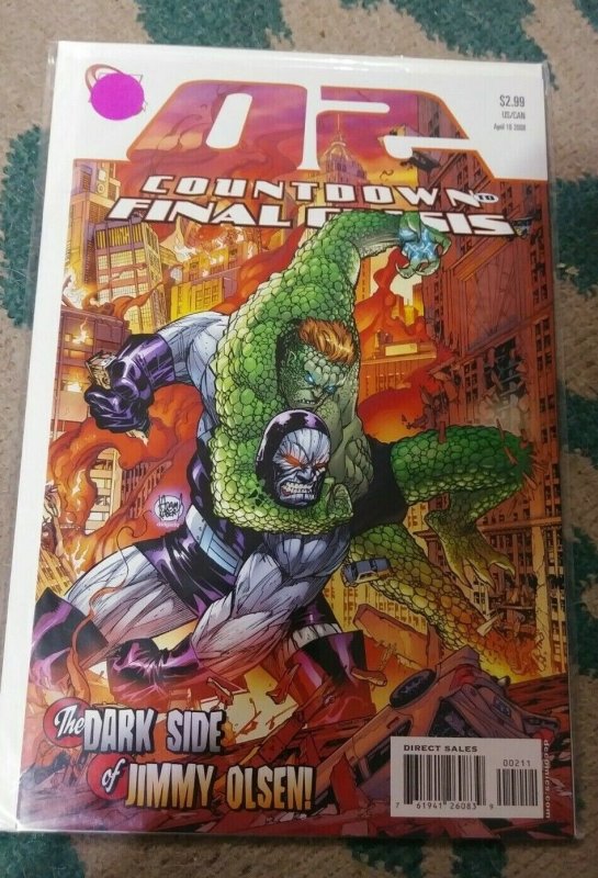 COUNTDOWN  TO FINAL CRISIS # 02 DARK SIDE OF JIMMY  OLSEN NEW GODS