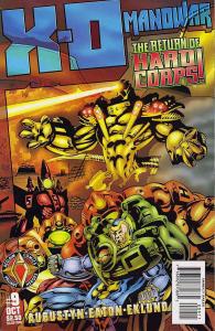 X-O Manowar (Vol. 2) #9 VF/NM ; Acclaim | Brian Augustyn HARD Corps