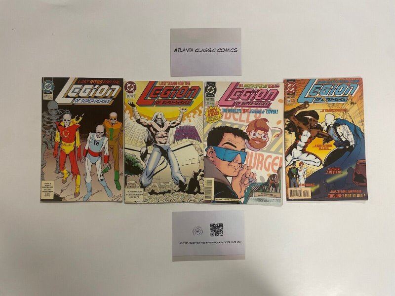 4 Legion of Super Heroes DC Comics # 47 48 49 50     48 NO5