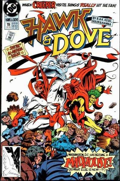 Hawk and Dove (1989 series)  #19, VF+ (Stock photo)