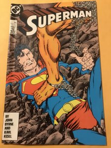 SUPERMAN #7 : DC 7/87 VF; John Byrne & Karl Kesel