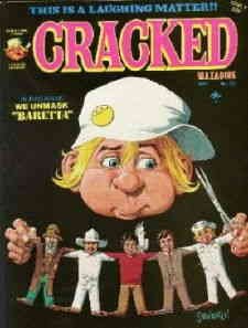 Cracked #132 VG ; Globe | low grade comic Baretta spoof magazine