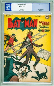 Batman #40 (1947) CGGROUP 7.5!
