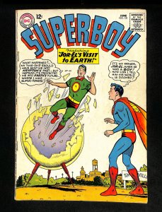 Superboy #121 Jor-El's Visit To Earth! Curt Swan!