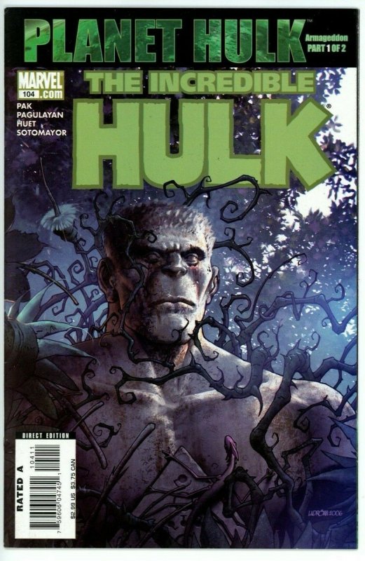 Incredible Hulk #104 (1999) - 8.5 VF+ *Planet Hulk: Armageddon* 578