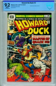 HOWARD THE DUCK #3 CBCS 9.2 // 30 CENT VARIANT // 1976 MARVEL // comic book