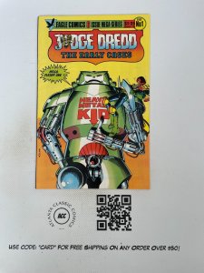 Judge Dredd The Early Cases # 1 VF/NM Eagle Comic Book Bolland Cover 14 J893