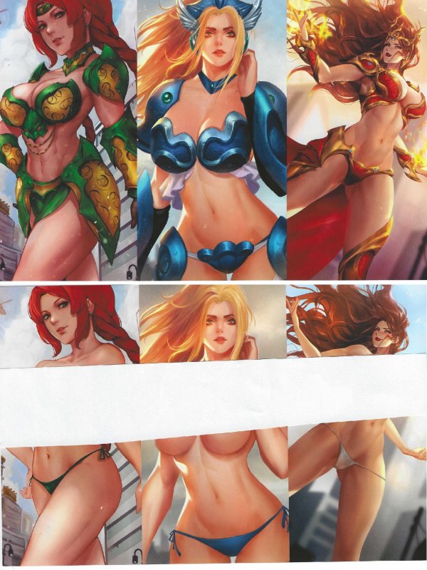 VALKYRIE SAVIORS #3  REFLECTING LARISSA WRAP-AROUND COVER