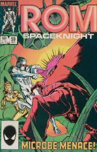Rom #59 VF ; Marvel | Spaceknight Bill Mantlo