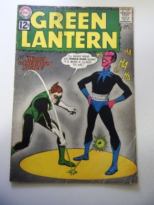Green Lantern #18 (1963) VG- Condition tape on inner fc