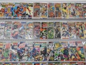 Huge Lot 160+ Low Grade Comics W/ Hulk, Daredevil, Spider-Man, +More! See desc