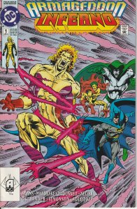 Armageddon: Inferno #1 (1992)  Spectre, Justice League, Enemy Ace and more !