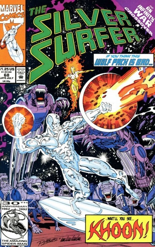 SILVER SURFER #68 (1992) RON LIM | DIRECT EDITION