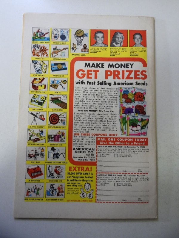 Where Monsters Dwell #9 VG Cond centerfold detached at 1 staple, tape pull fc