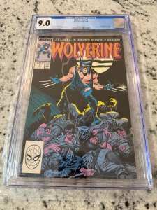 Wolverine # 1 CGC Graded 9.0 Marvel Comic Book 1988 Patch John Byrne X-Men JH24