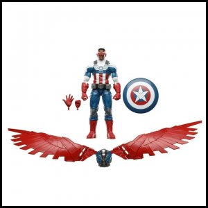 • Sam Wilson Captain America Comics Inspired Action Figure