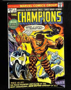 Champions #1 Ghost Rider Black Widow Hercules!