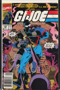 G.I. Joe: A Real American Hero #108 Newsstand Edition (1990) G.I. Joe