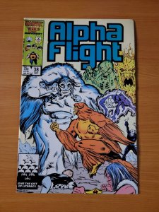 Alpha Flight #38 Direct Market Edition ~ NEAR MINT NM ~ 1986 Marvel Comics