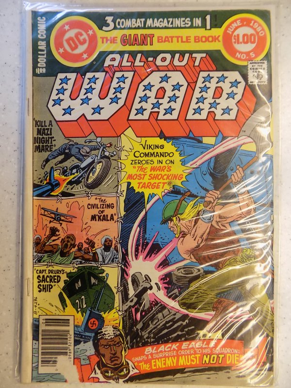ALL-OUT WAR # 5 DC ACTION ADVENTURE