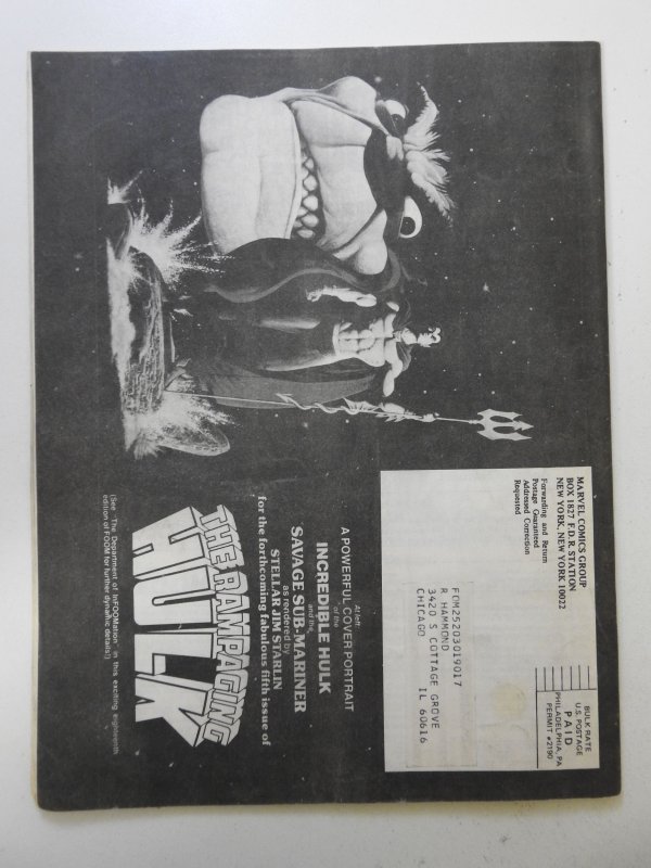 FOOM #18 (1977) Solid VG+ Condition! Stains and small Tears!