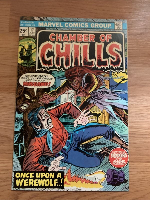 1975 Marvel Comics Chamber Of Chills #17