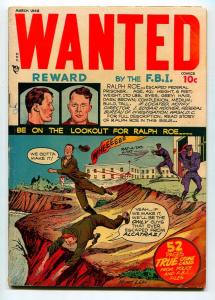 WANTED #12 1948-TOY TOWN-VG+