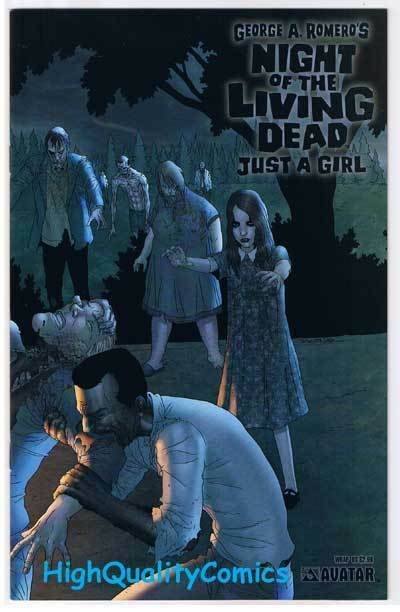 NIGHT of the LIVING DEAD 1, Just a Girl, NM+, George Romero, 2007, Wraparound