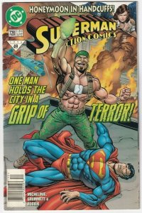 Superman Action Comics #728 Honeymoon In HandCuffs! December 1996 DC 