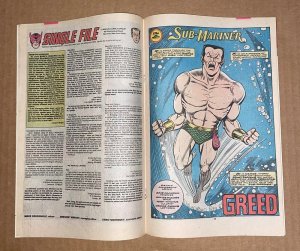 Solo Avengers #17  ( 7.0 FN/VFN  ) Hawkeye/ Sub Mariner / April 1989