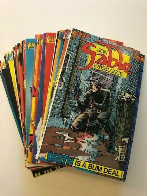 Large Lot!- JON SABLE-#2,7,8-11,18,20,22,24,26,27,30-35,37,39-42,45-46 F/VF(A81)