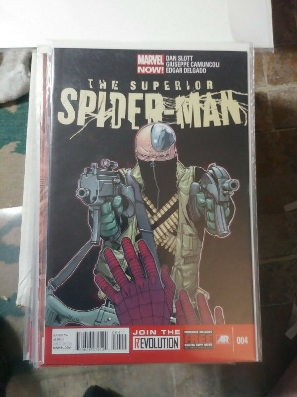 SUPERIOR Spider-Man  # 4 2013  MARVEL DOCTOR OCTOPUS  1ST PRINT  MASSACRE
