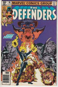 Defenders(vol. 1) # 96 Ghost Rider Appearance