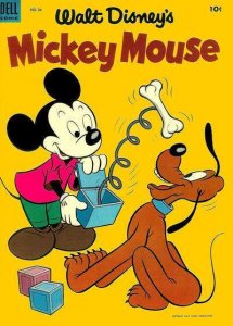 Mickey Mouse (1941 series)  #34, VG- (Stock photo)