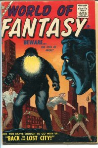 WORLD OF FANTASY #5-1957-ATLAS-EVERETT-POWELL-BERG-DI PRETA-vg minus