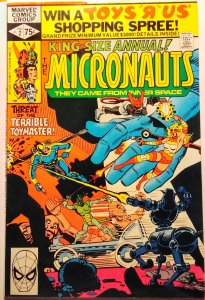 Micronauts Annual #2 Direct Edition (1980)