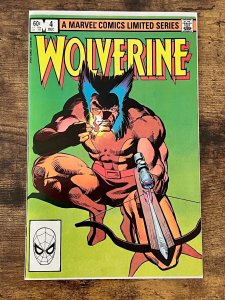 Wolverine #4 (1982). VF. 1st series. 4 of 4. Miller-c/a(p).