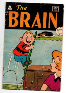 The Brain #2 - cartoon - Dan DeCarlo - Magazine Enterprises - 1957 - GD