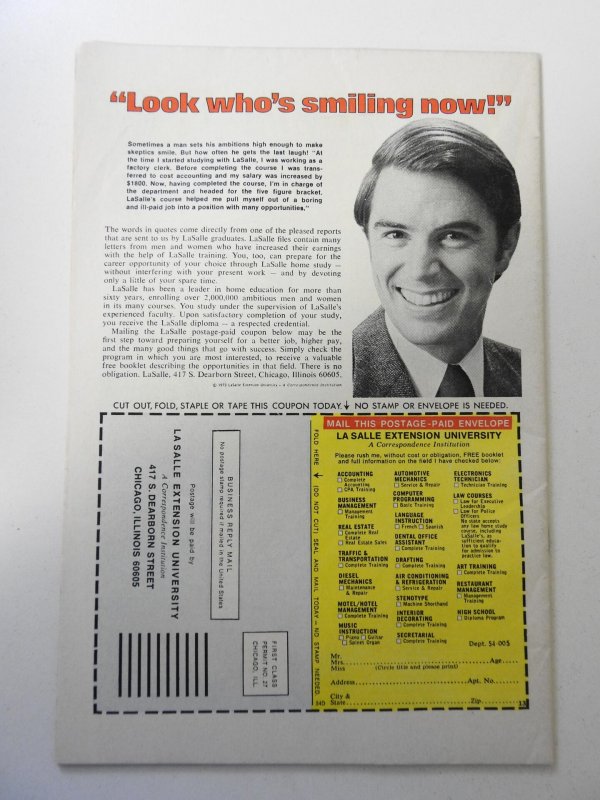 Jungle Action #10 (1974) VG- Condition MVS intact!