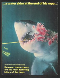 Killer Sharks-The Jaws of Death #2 1970's-Book #2-Shark cover-Photos & info a...