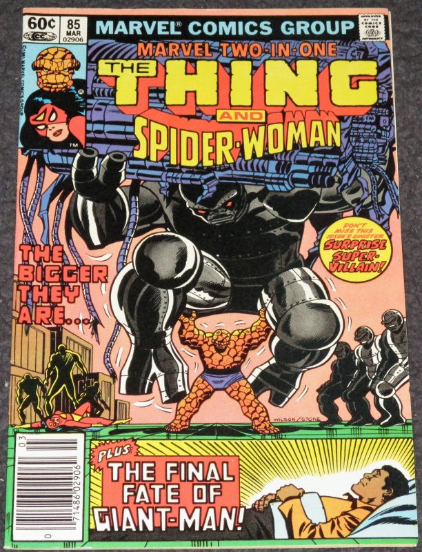 Marvel Two In One #85 -1982