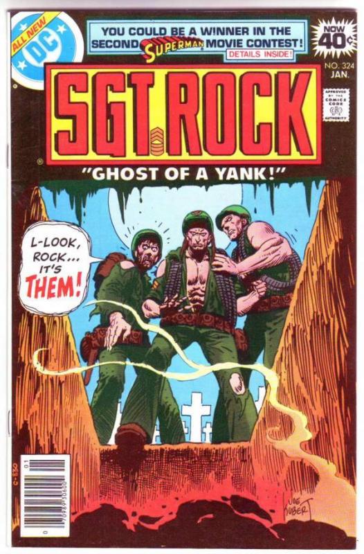 Sgt. Rock #324 (Jan-78) NM/NM- High-Grade Sgt. Rock, Easy Co.