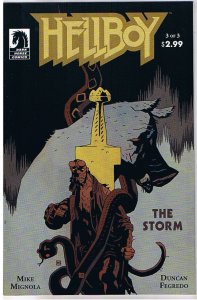 HELLBOY The STORM #3, NM-, Mike Mignola, Duncan Fegredo, 2010, more in store